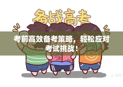 考前高效备考策略，轻松应对考试挑战！