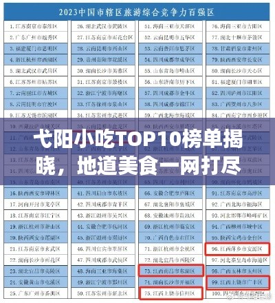 弋阳小吃TOP10榜单揭晓，地道美食一网打尽不容错过！