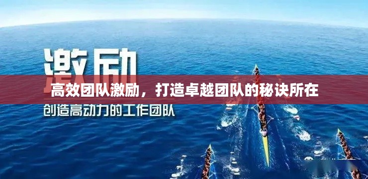 高效团队激励，打造卓越团队的秘诀所在