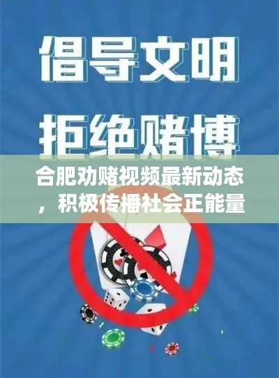 合肥劝赌视频最新动态，积极传播社会正能量，倡导文明新风