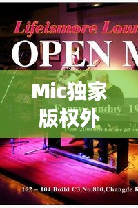 Mic独家版权外语歌曲，开启音乐新世界之旅