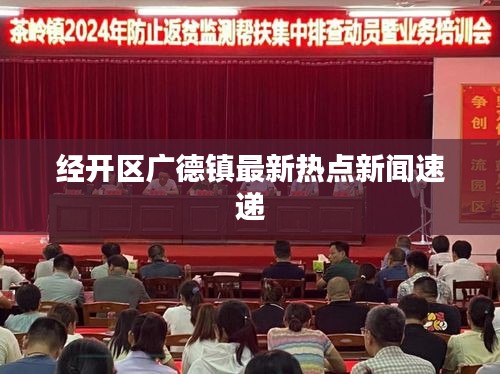 经开区广德镇最新热点新闻速递