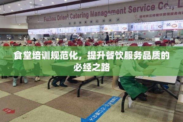 食堂培训规范化，提升餐饮服务品质的必经之路