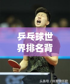 乒乓球世界排名背后的陈幸同，辉煌成就与不断进步的轨迹
